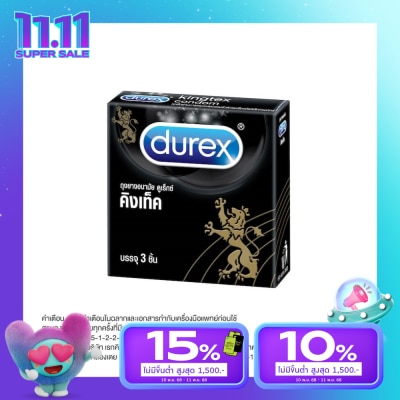 Durex Durex Kingtex (3's)