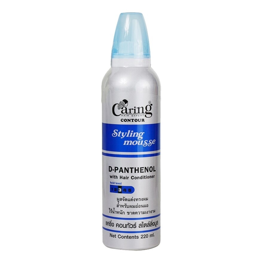 Caring Contour Styling Mousse D-Panthenol 220 Ml.