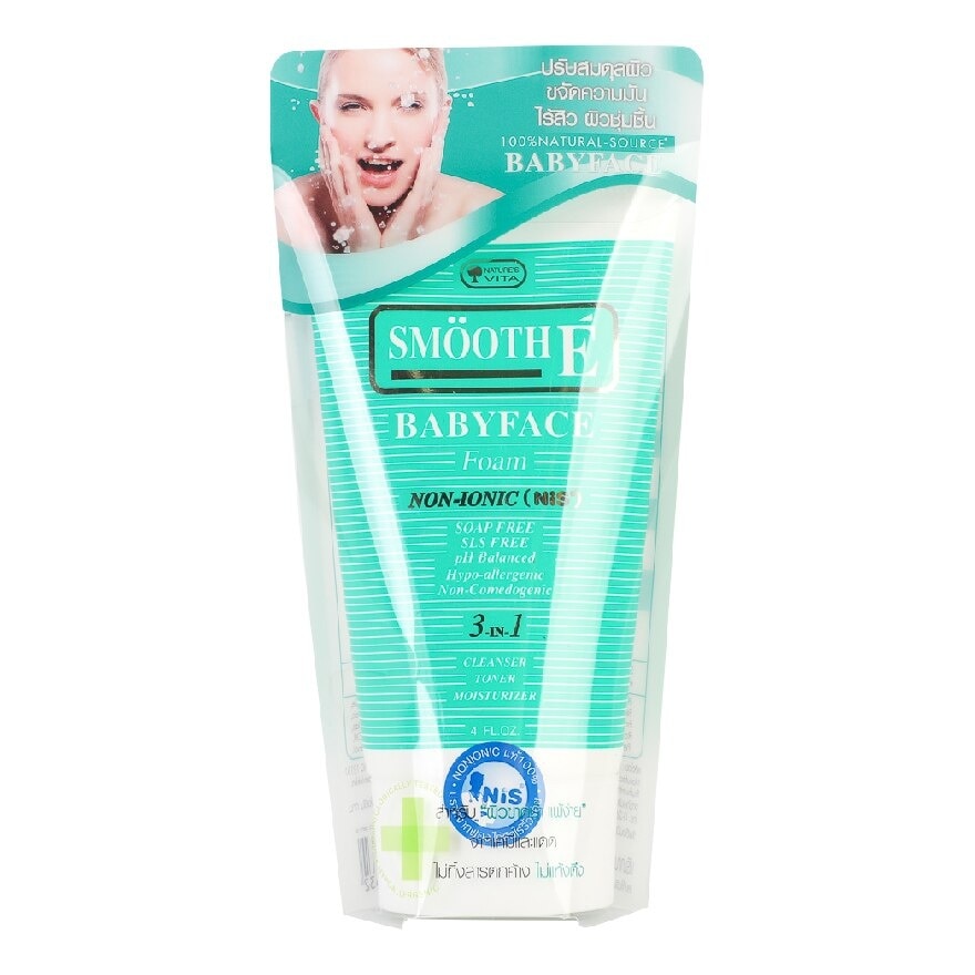 Smooth E Baby Face Foam 4 Oz.