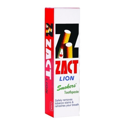 Zact แซคท์ ยาสีฟัน กล่องสีแดง 160 กรัม สำหรับผู้สูบบุหรี่