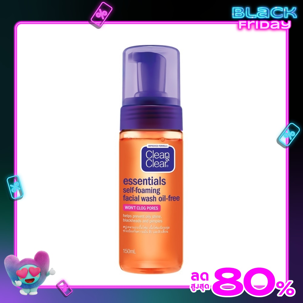คลีนแอนด์เคลียร์ เอสเซนเชียล เซลฟ์ โฟมมิ่ง 150 มล.
