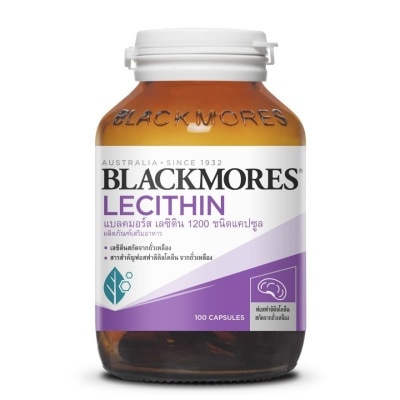 Blackmores แบลคมอร์ส เลซิทิน 1200 มก. 100 แคปซูล