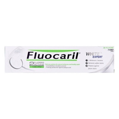 Fluocaril ฟลูโอคารีล ยาสีฟัน ไวท์ เอ็กซ์เพริ์ธ 160 กรัม