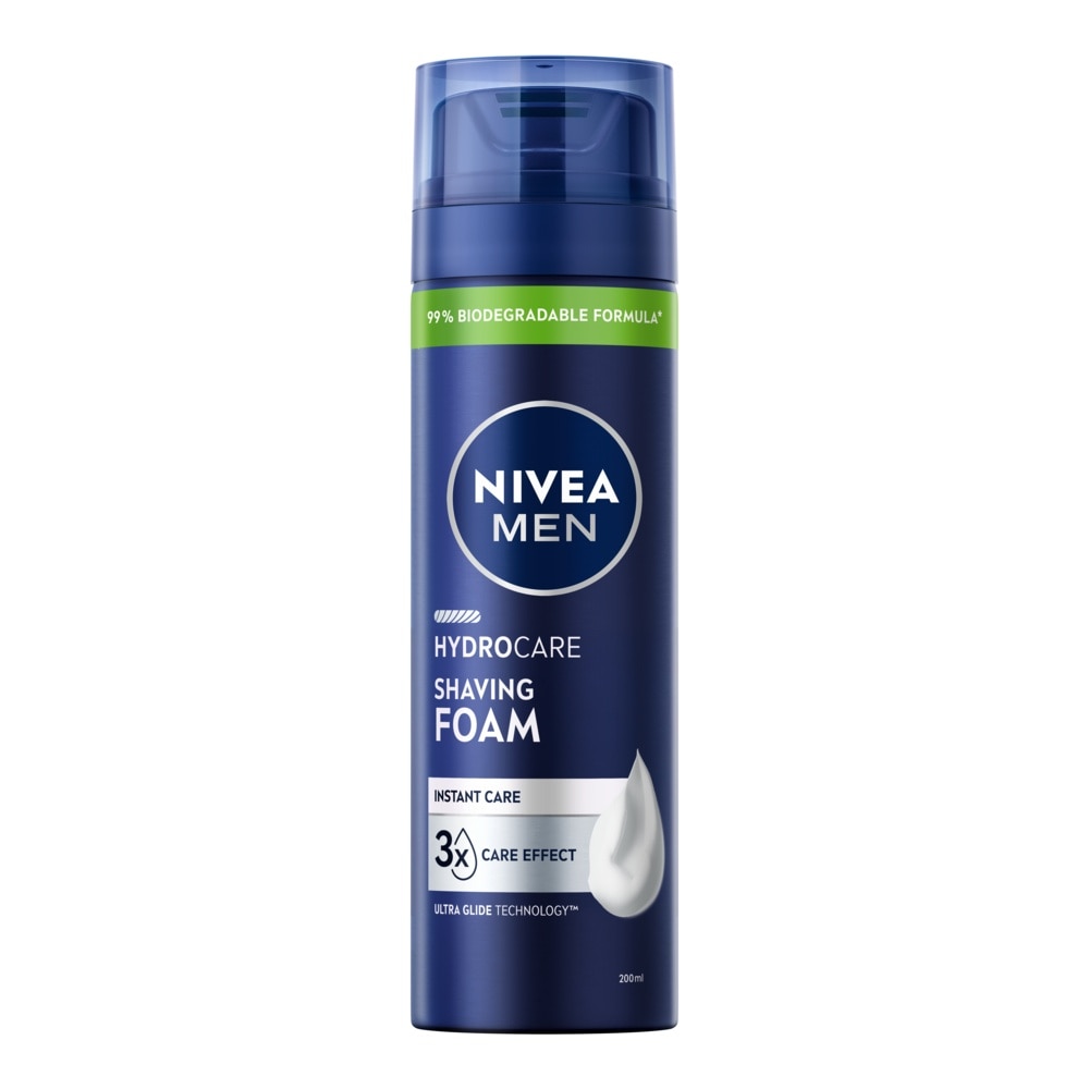 Nivea Men Shaving Foam Hydrocare 200 Ml. ผู้ชาย โฟมโกนหนวด image