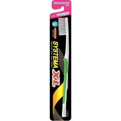 Systema - ซิสเท็มมา แปรงสีฟัน ซอฟท์ แอนด์ สลิม เอ็กซ์แอล ขนแปรงนุ่มพิเศษ 1 ชิ้น (คละสี) image