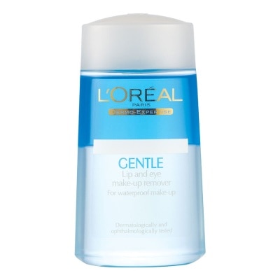 L'Oreal ลอรีอัล เดอร์โม-เอ็กซ์เพอร์ทีส เจนเทิล ลิป แอนด์ อาย เมค-อัพ รีมูฟเวอร์