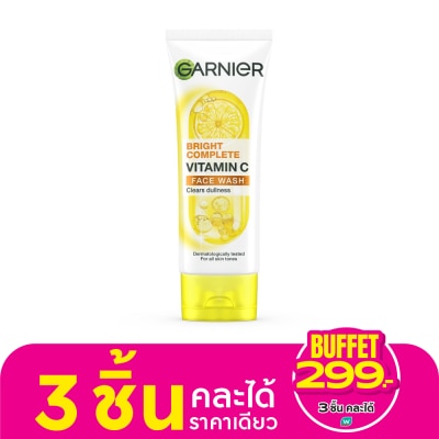 Garnier Garnier Bright Complete Vitamin C Face Wash 100 Ml.