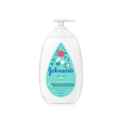 Johnson จอห์นสัน เบบี้ มิลค์ แอนด์ ไรซ์ โลชั่น 500 มล.