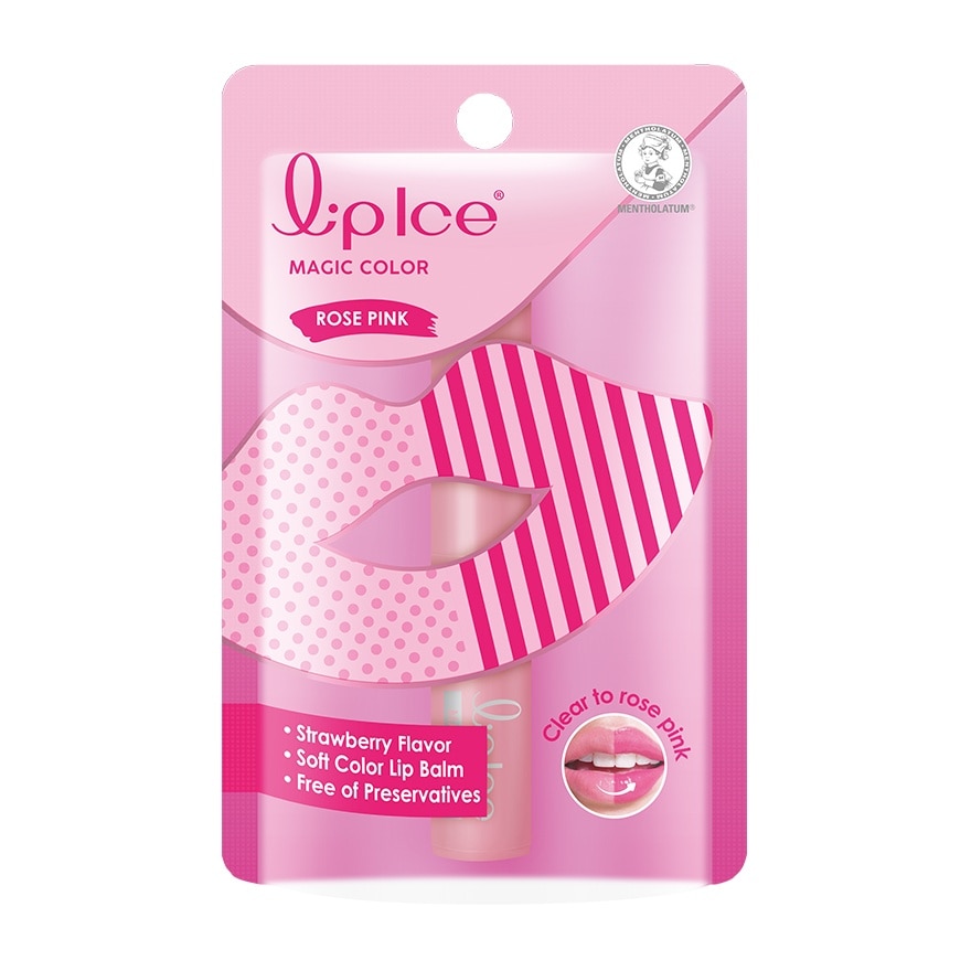 Lipice Magic Color Rose Pink Strawberry 2 G.