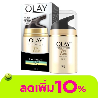 Olay - โอเลย์ โททัล เอฟเฟ็คส์ 7 อิน 1 เดย์ครีม เจนเทิล เอสพีเอฟ15 50กรัม