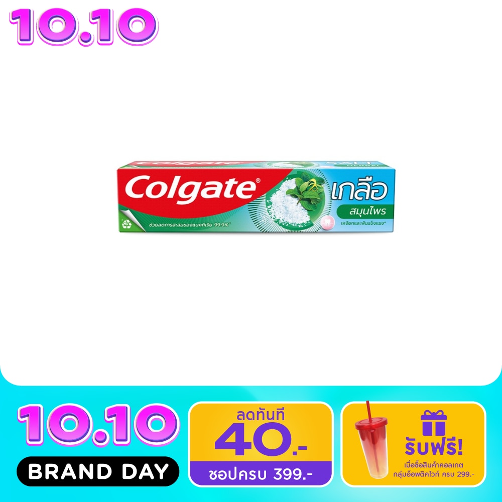 Colgate Toothpaste Salt Herbal 150 G. image