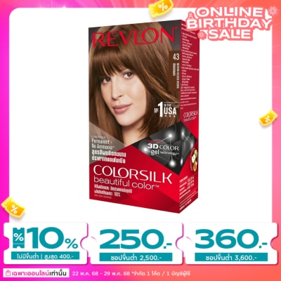 Revlon Revlon Colorsilk  43 Medium Golden Brown