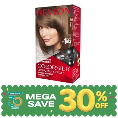 Revlon - Revlon Colorsilk -No.50 Light Ash Brown image