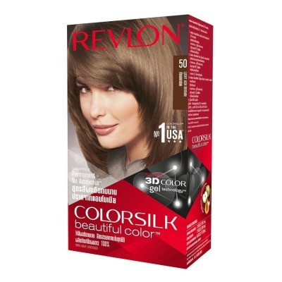 Revlon Revlon Colorsilk -No.50 Light Ash Brown