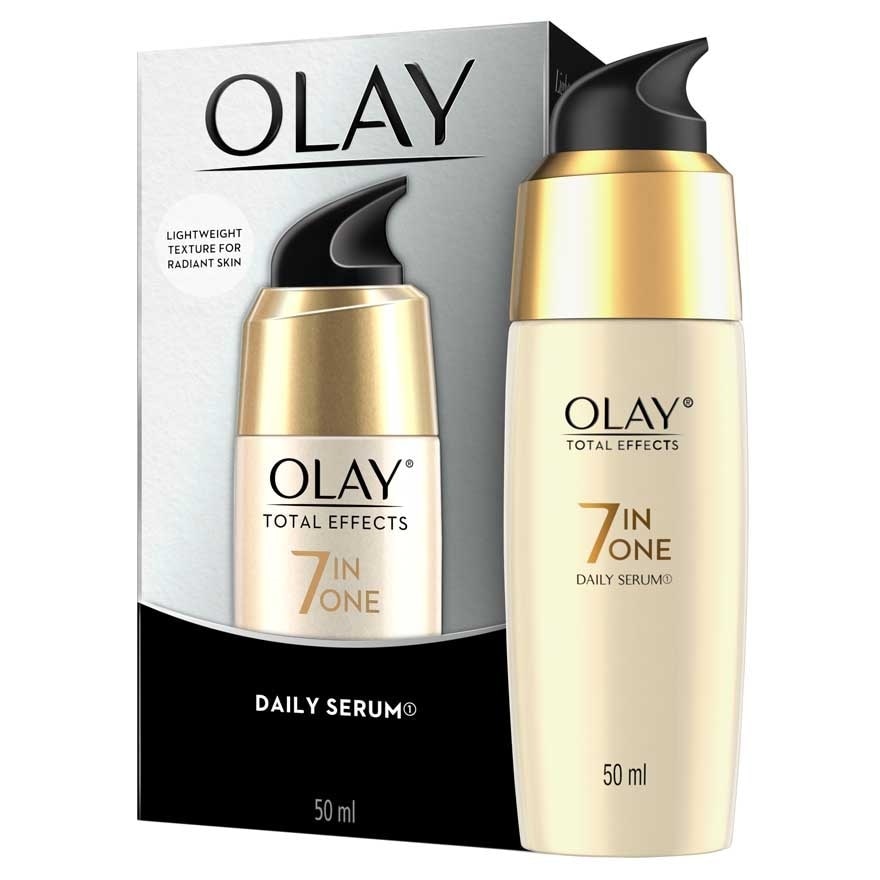 เซรั่มลดริ้วรอย Olay โอเลย์ โททัล เอฟเฟ็คส์ 7 อิน 1 เดลี่ 50 มล.