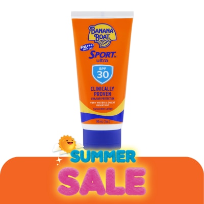 Banana Boat - บานาน่า โบ๊ท สปอร์ต อัลตร้า ซันสกรีน โลชั่น เอสพีเอฟ 30 พีเอ++++ 90 มล. โลชั่น กันแดด