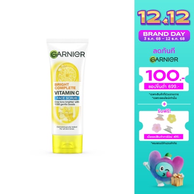 Garnier Garnier Bright Complete Vitamin C Face Scrub 100 Ml.