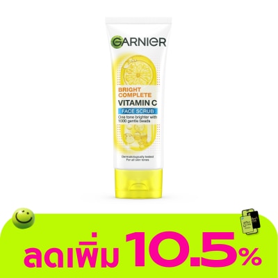 Garnier - Garnier Bright Complete Vitamin C Face Scrub 100 Ml.