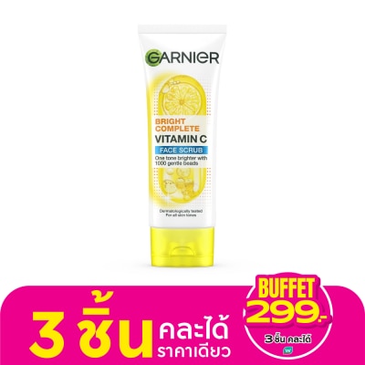 Garnier Garnier Bright Complete Vitamin C Face Scrub 100 Ml.