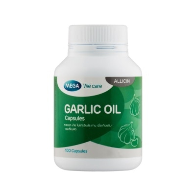 Mega Mega we care Garlic Oil 100 Capsule