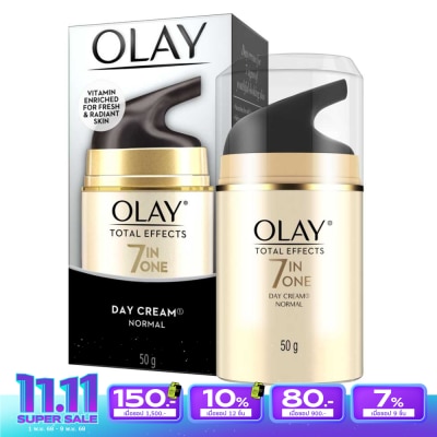 Olay โอเลย์ โททัล เอฟเฟ็คส์ 7อิน 1 เดย์ครีม นอร์มัล 50กรัม