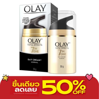 Olay - โอเลย์ โททัล เอฟเฟ็คส์ 7อิน 1 เดย์ครีม นอร์มัล 50กรัม image