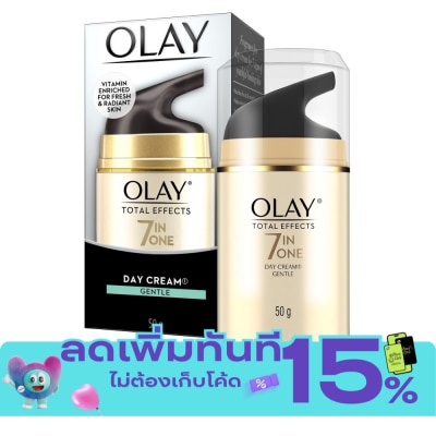 Olay โอเลย์ โททัล เอฟเฟ็คส์ 7 อิน 1 เดย์ครีม เจนเทิล 50กรัม image