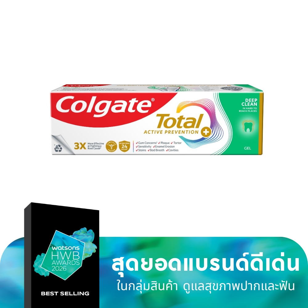Colgate Colgate Toothpaste Total Deep Clean Gel 80 G.