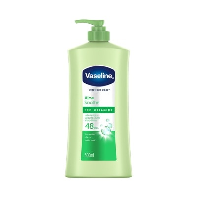 Vaseline วาสลีน อินเทนซีฟ แคร์ อโล ซูธ โปร เซราไมด์ 500 มล.