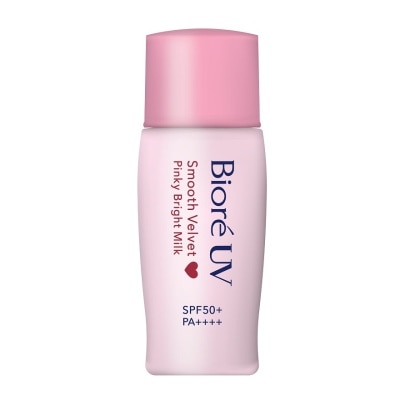 Biore Biore UV Smooth Velvet Pinky Bright Milk SPF50+ PA++++ 30 Ml.