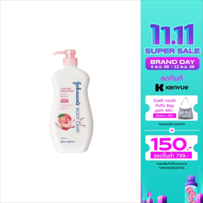 Johnson Johnson's Body Care Lasting Moisture Body Wash 750 Ml.