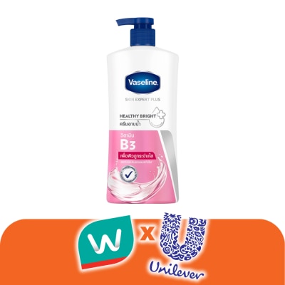 Vaseline - วาสลีน บอดี้ วอช สกิน เอ็กซ์เพิร์ท พลัส เฮลธี้ ไบรท์ 430 มล. ครีมอาบน้ำ
