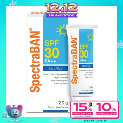 Spectraban SpectraBAN Sensitive SPF 30 PA++ 20G