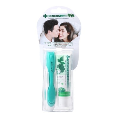 Dentiste - เดนทิสเต้ ทราเวลแพ็ค (ยาสีฟัน 20 กรัม+แปรงสีฟัน 1 ชิ้น) image