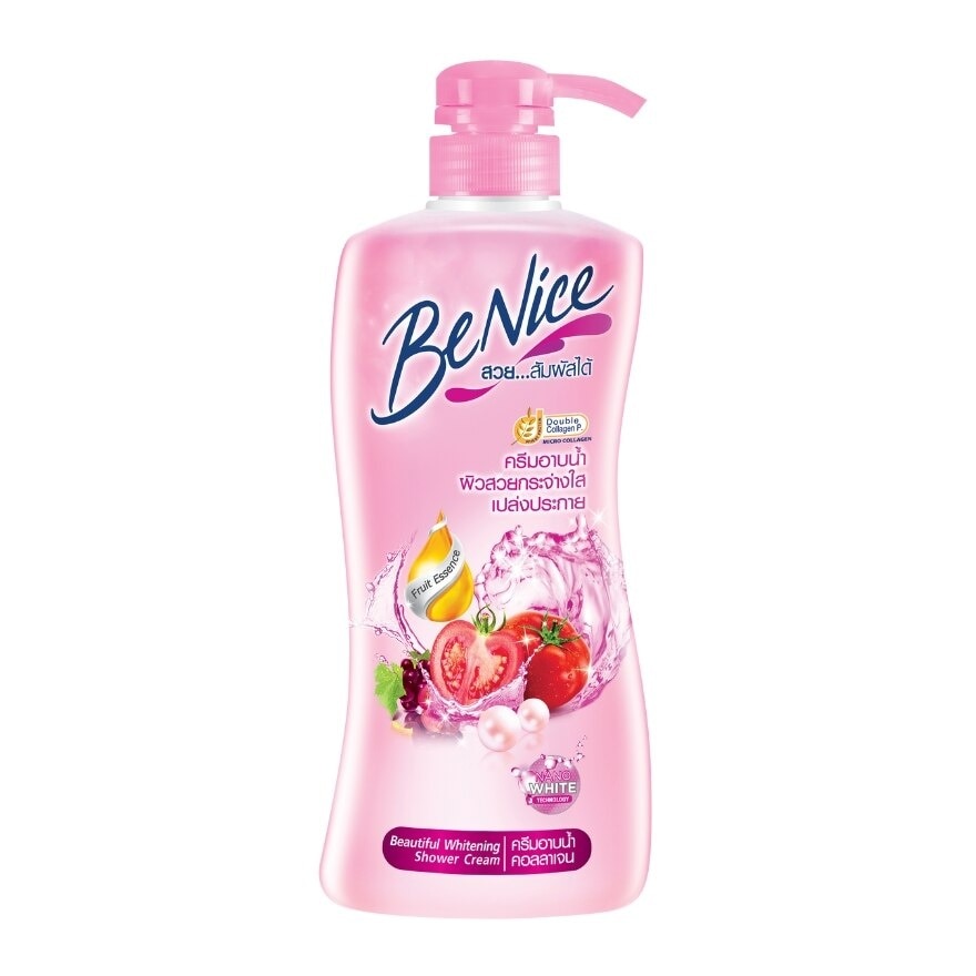 Benice Shower Cream Beautiful Whitening 400 Ml. ครีมอาบน้ำ