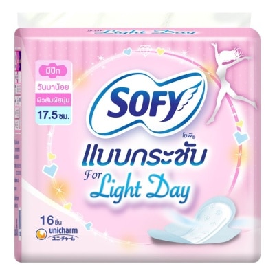 Sofy Sofy Body Fit Light Day Wing 17.5 cm. 16 Pcs.