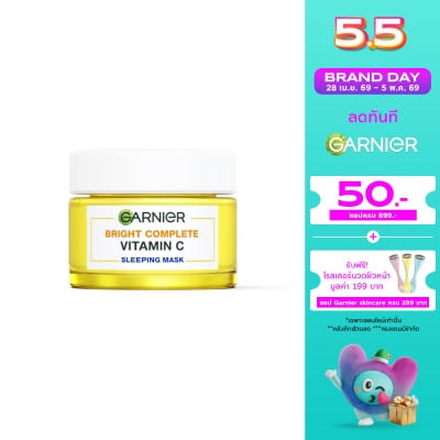 Garnier - Garnier Bright Complete Vitamin C Sleping Mask 50 Ml.