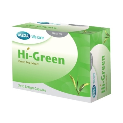 Mega Mega we care Hi Green 30 Capsule