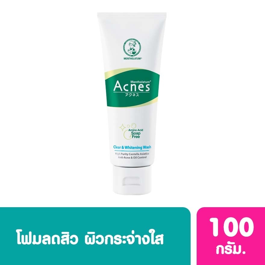 Mentholatum Acnes Clear Whitening Wash 100 G.