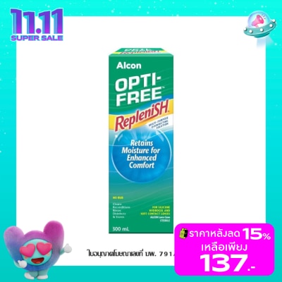 Opti Free ออพติ-ฟรี รีเพลนิช 300 มล.