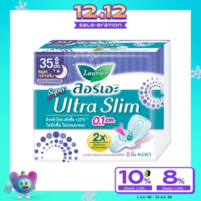 Laurier Laurier Super Ultra Slim Night 35 cm. Wing 8's