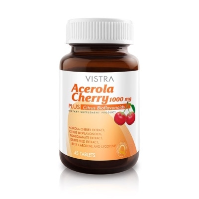 Vistra Vistra Acerola Cherry 1000mg 45 Tabs