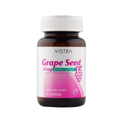 Vistra Vistra Grape Seed 60 mg 30 Caps