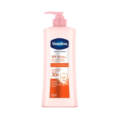 Vaseline วาสลีน เฮลธี้ ไบรท์ เอสพีเอฟ30 พีเอ++ 320 มล.