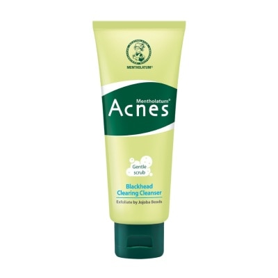 Acnes เมนโทลาทั่ม แอคเน่ส์ แบล็คเฮด เคลียร์ริ่ง คลีนเซอร์ 100 กรัม ขจัดสิวเสี้ยน สิวหัวดำ