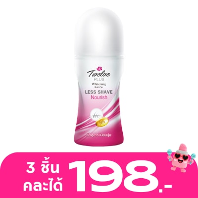 Twelve Plus - Twelve Plus Roll On Nourish Less Shave  Renew 45 Ml.
