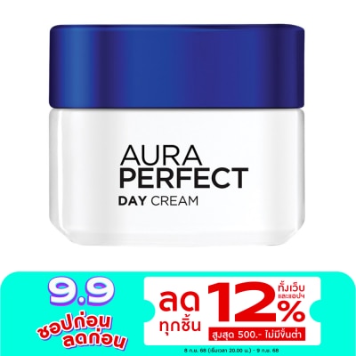 L'Oreal ลอรีอัล ปารีส ออร่า เพอร์เฟ็คท์ เดย์ ครีม เอสพีเอฟ17 พีเอ++ 50 มล.