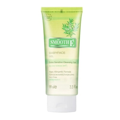 Smooth E สมูท อี เบบี้เฟซเจล เจลล้างหน้า สูตรไม่มีฟอง