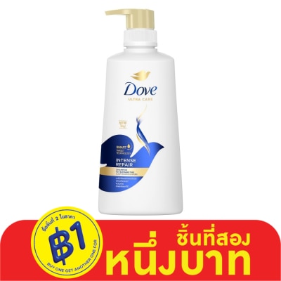 Dove Dove Shampoo Intense Repair 410 Ml. บำรุงผมแห้งเสีย ผมแข็งแรง