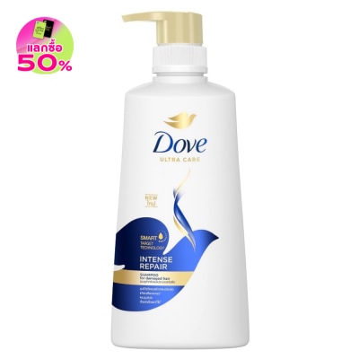 Dove Dove Shampoo Intense Repair 410 Ml. บำรุงผมแห้งเสีย ผมแข็งแรง